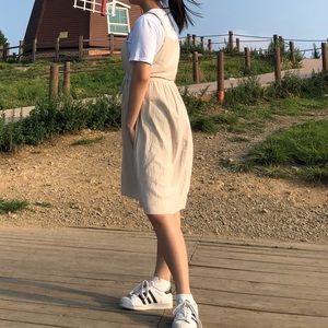 KOREAN CREAM DRESS! BOUGHT IN KOREA